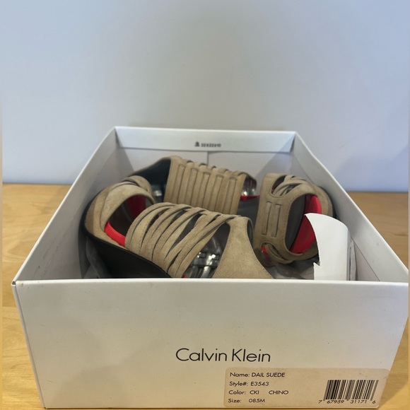 Calvin Klein Dail Platform Heel Sandal - Picture 2 of 6